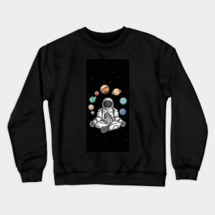 Space Yoga Crewneck Sweatshirt